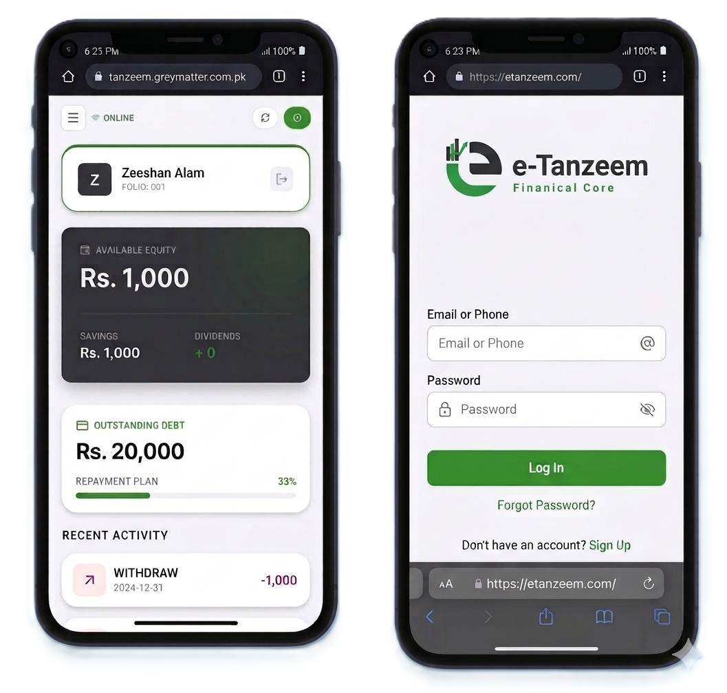 Mobile App Preview